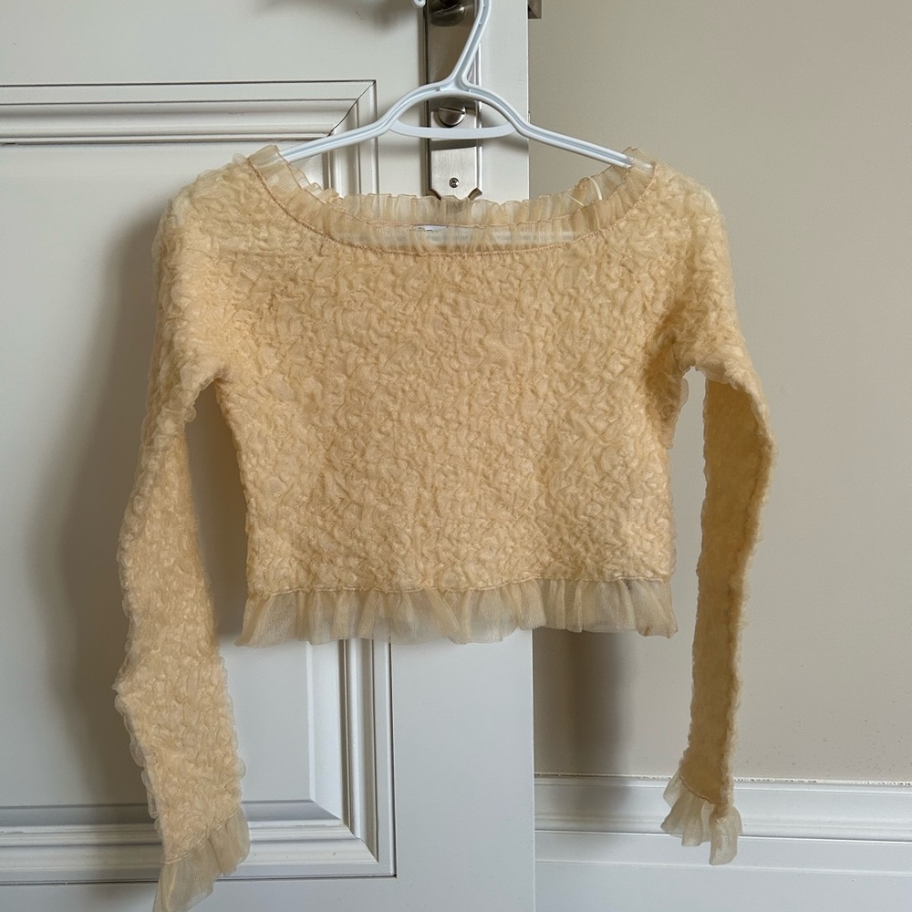 New Zara Cropped Top